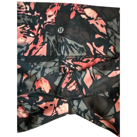 Lululemon High Rise Wunder Under Full-Length Legging Paint Storm Espresso Size 8 - Picture 7 of 10